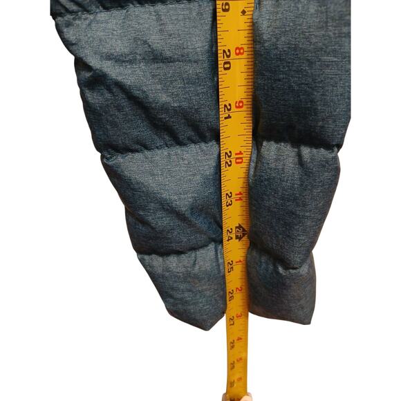 Eddie Bauer EB650 DOWN Puffer Cirrus Jacket Packable Women Sz L Teal Blue Gorp - Picture 9 of 14